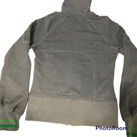 Lululemon Luon Zip Up Bomber Style Jacket SZ 6 - Picture 4 of 15